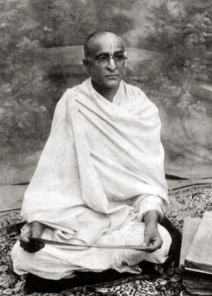 Śrīla Bhaktisiddhānta Sarasvatī Ṭhākura, photograph published in The Harmonist, 1931